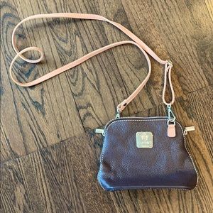 Medici Brown Italian Leather Messenger Crossbody